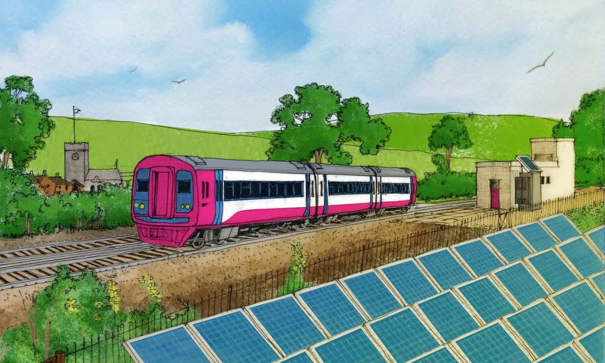 In 10 years time, trains could be solar powered – Alice Bell, Guardian correspondant