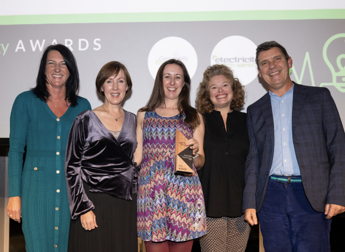 Community Energy South wins Community Energy England’s Sector Support Award 2023 